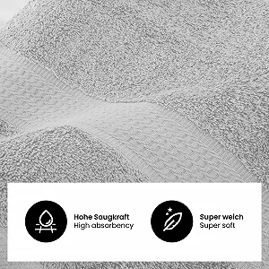 Набір рушників Terry Towel Махрові 100% бавовна 50 x 100 см 4 шт. synthetic.ua - Фото 1