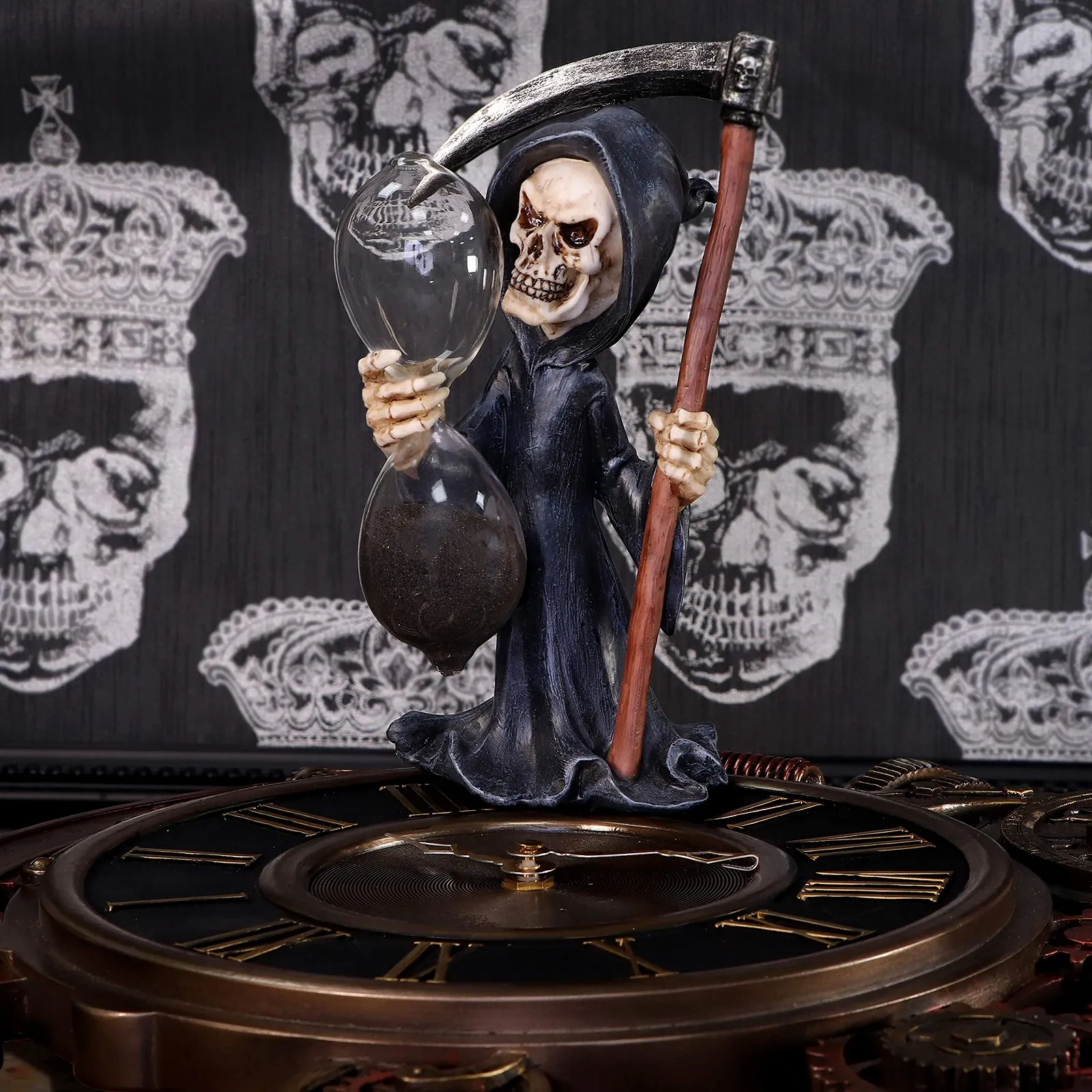 Песочные часы Nemesis Now Out of Time Grim Reaper 8.1 дюйма Черный, фото №7 Песочные часы Nemesis Now Out of Time Grim Reaper 8.1 дюйма Черный, фото №7