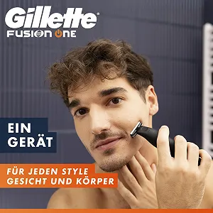 Гібридна електробритва та Електробритва Gillette Fusion One для обличчя та тіла 4 насадки-гребені 45 хвилин роботи чорна ціна на synthetic.ua - Фото 1 Гібридна електробритва та Електробритва Gillette Fusion One для обличчя та тіла 4 насадки-гребені 45 хвилин роботи чорна synthetic.ua - Фото 1