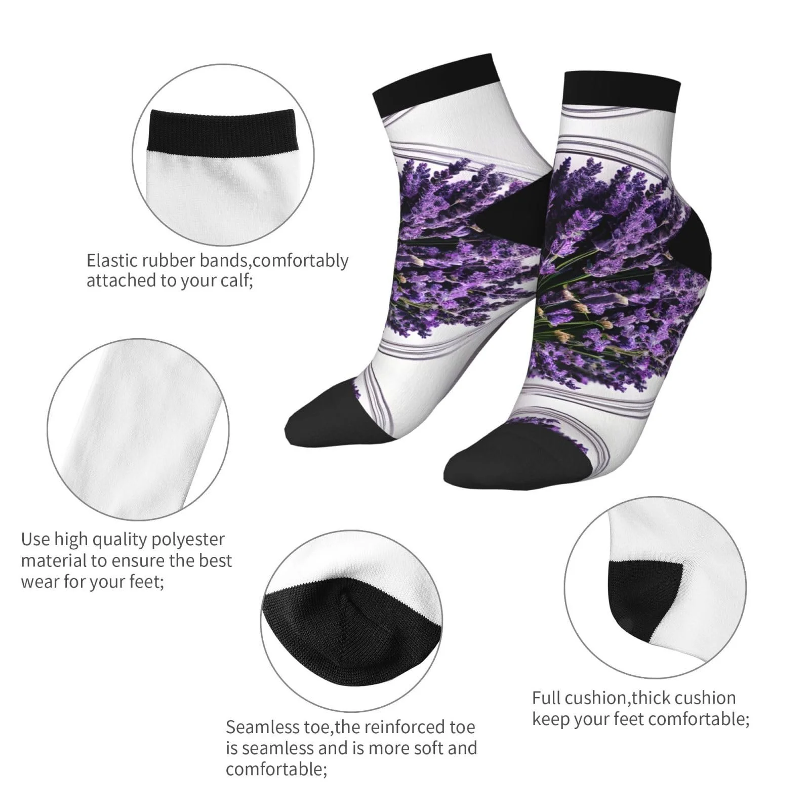 Шкарпетки Модні Зручні Підходять для Усіх Сезонів One Size, фото №6 Шкарпетки Модні Зручні Підходять для Усіх Сезонів One Size, фото №6