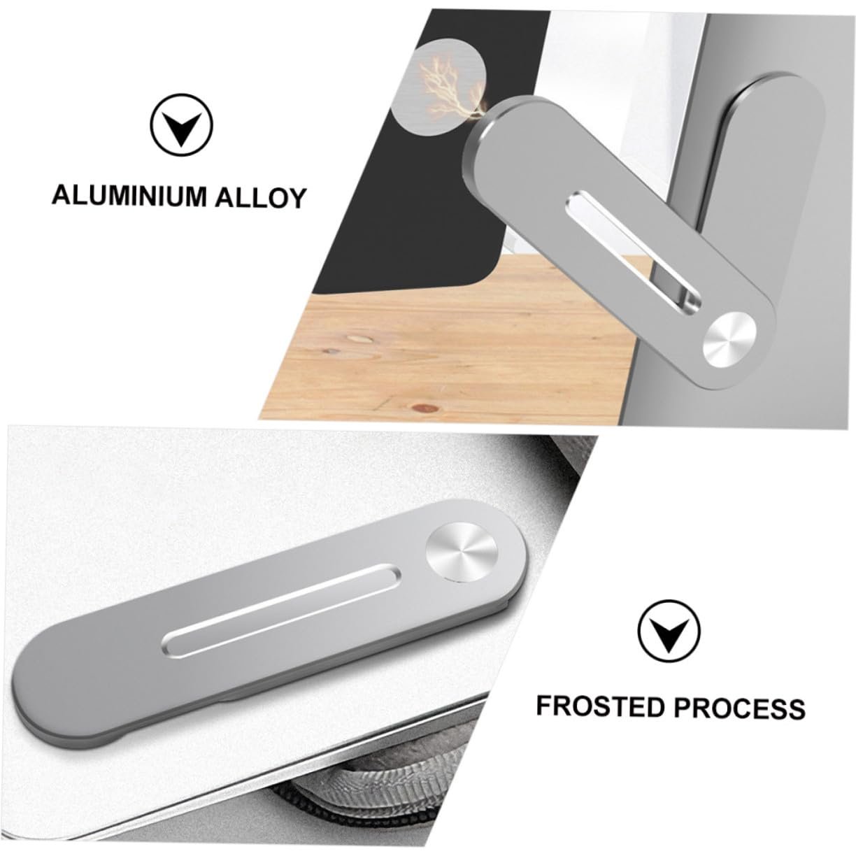 Магнітний Тримач для Телефону Coheali Алюмінієвий Сплав Складний Легкий, фото №2