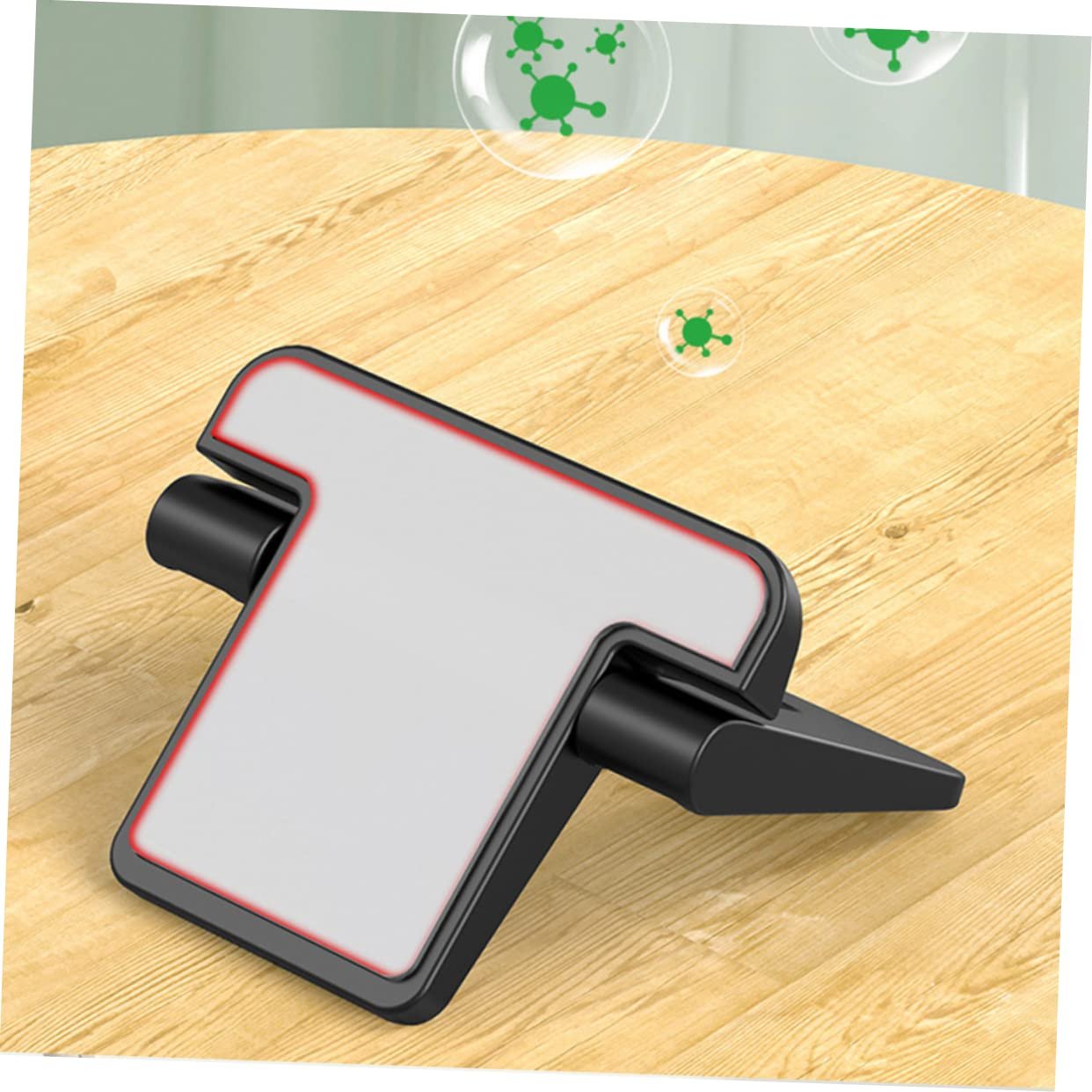 Підставка для ноутбука Міні NUOBESTY Складана, 2 шт., для ергономічної роботи, стабільна, нековзка, для дому, чорна, фото №4