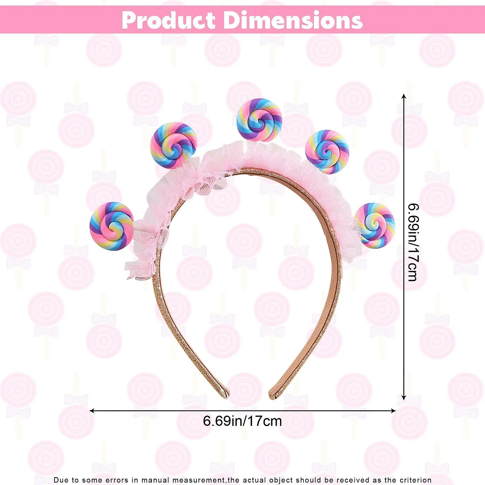 Обруч для волос Lollipop, фото №7