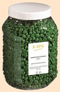 Горячий воск в гранулах X-Epil 1200 г Green - Фото 1