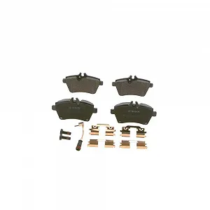Комплект гальмівних колодок, дискове гальмо BOSCH 0 986 494 087 для MERCEDES-BENZ - Фото 1