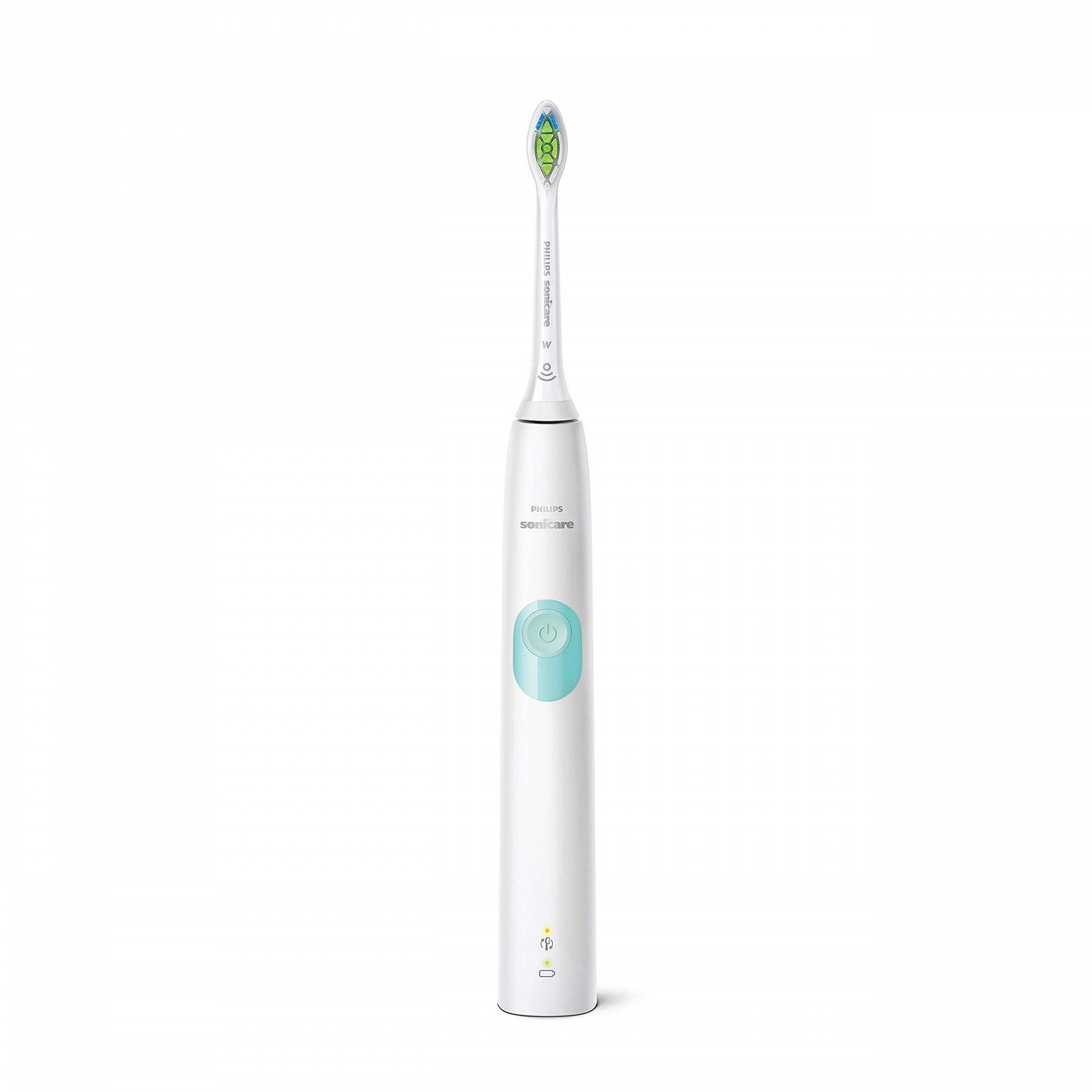 Електрична зубна щітка Philips Sonicare ProtectiveClean 4300 White and Mint Green, фото №2