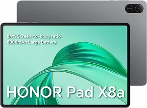 Планшет HONOR Pad X8a 11" (4+4)/64ГБ 8 ядер Android 14 8300 мАг Чорний - Сірий - Фото 1
