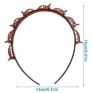 Обруч-помічник для зачіски з кліпсами synthetic.ua - Фото 1