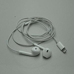 Наушники и Bluetooth-гарнитуры Apple EarPods Lightning White - Фото 1