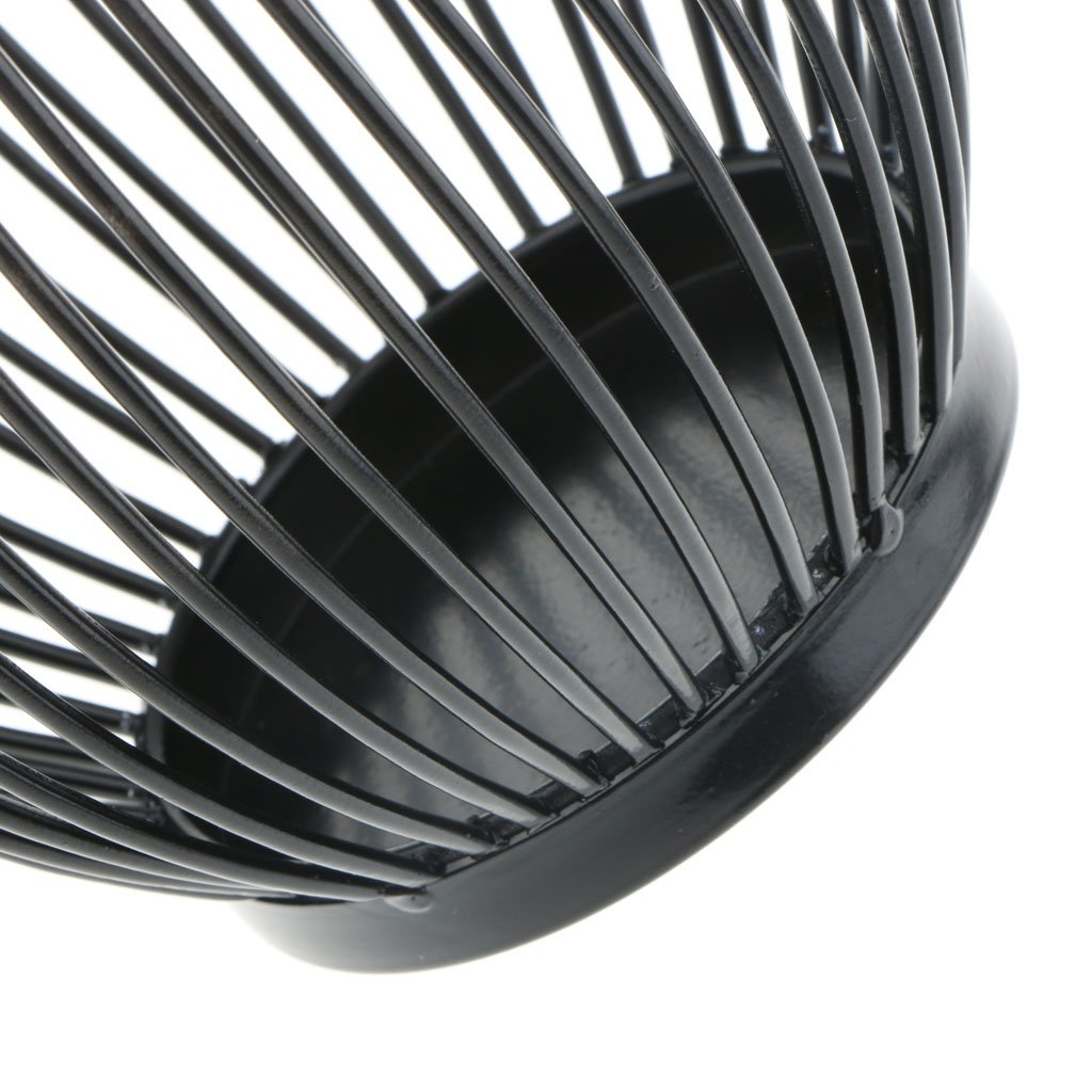 Подсвечник D Dolity Metal Wire Candle Holder Oval Basket Holder Small, фото №5