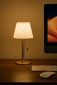 Настільна лампа Luxus Billy H30 x Ø12 LED Акумуляторна Gold synthetic.ua - Фото 1