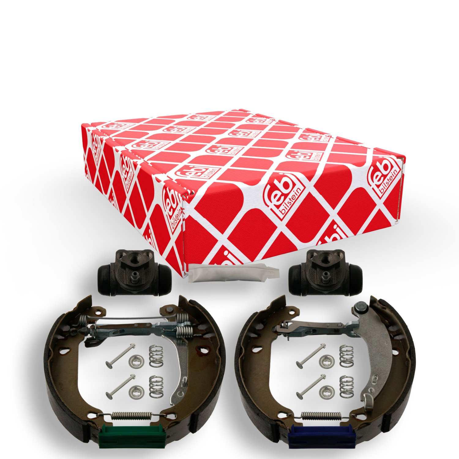 Комплект гальмівних колодок FEBI BILSTEIN 37237 для RENAULT DACIA, задня вісь, фото №1