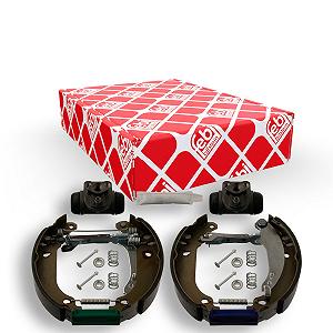 Комплект тормозных колодок FEBI BILSTEIN 37237 для RENAULT DACIA, задняя ось - Фото 1