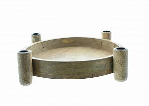 Подсвечник Dekoleidenschaft Mango Wood Tray для 4 свечей цена на synthetic.ua - Фото 1 Подсвечник Dekoleidenschaft Mango Wood Tray для 4 свечей synthetic.ua - Фото 1