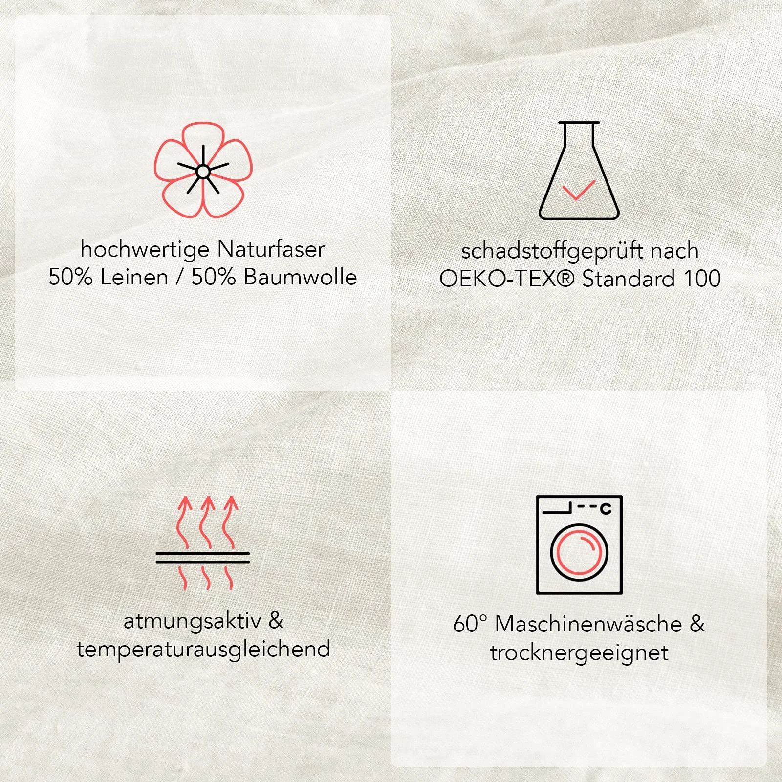 Комплект постільної білизни Pure Lable Напівльон 135 x 200 см Білий, фото №5