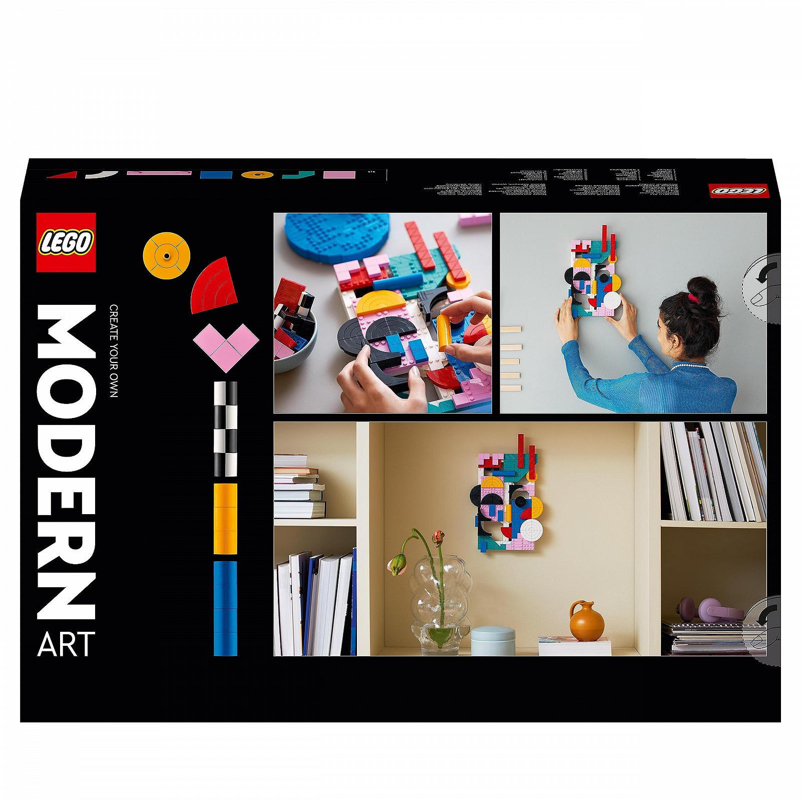 Конструктор LEGO Art 31210 Модерн Арт кольори, фото №7