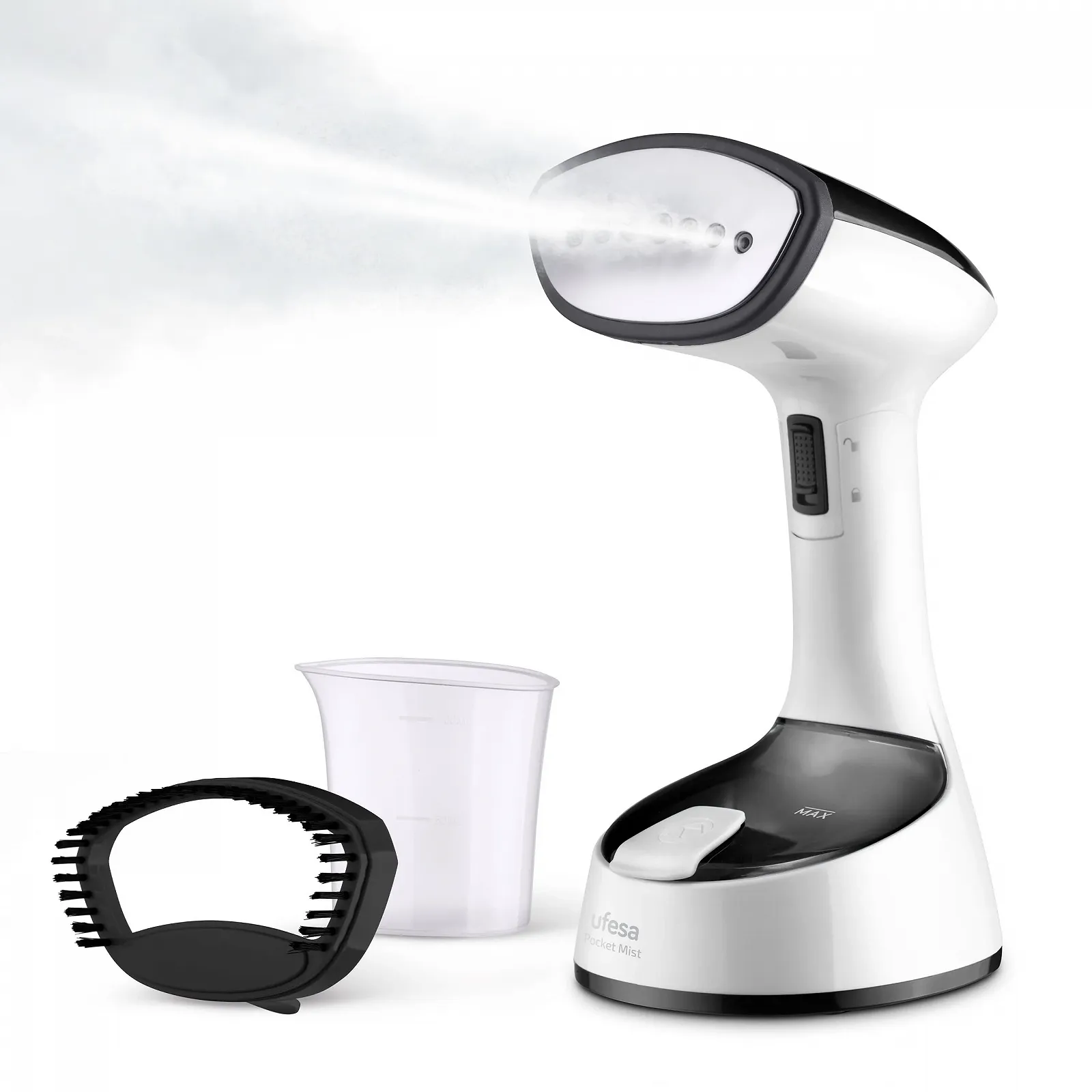 Складной отпариватель Ufesa Black Mist 1470 Вт 150 мл 21 г/мин 25 с нагрев, фото №1