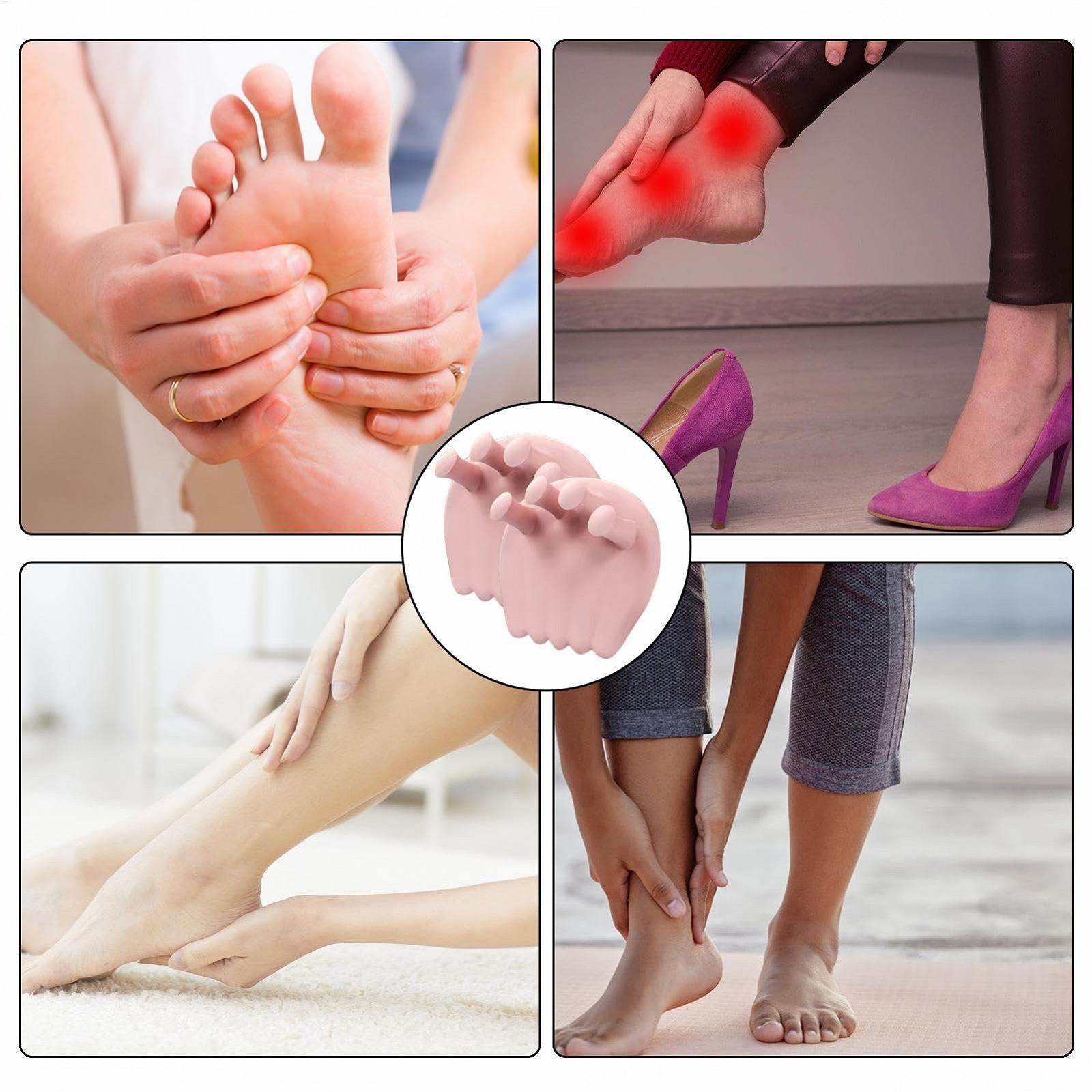 Тренажер для склепіння стопи, Small Teen Dividers, Toe RoTrighters для молоткоподібних пальців, Коректори великого пальця стопи, фото №4 Тренажер для склепіння стопи, Small Teen Dividers, Toe RoTrighters для молоткоподібних пальців, Коректори великого пальця стопи, фото №4