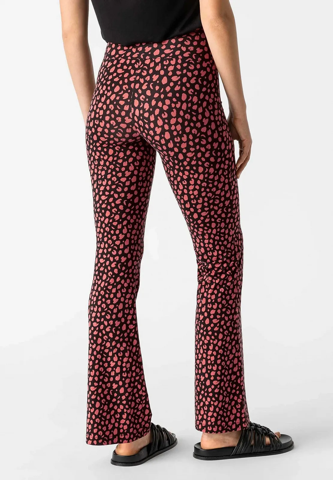 Женские брюки Les Lunes The Belle Pants Dot Black Blush - XL, фото №5