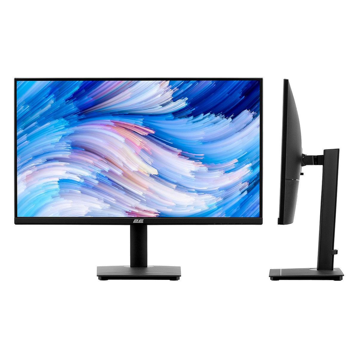 Монітор 2E 27" N2723B D-Sub HDMI IPS 75Hz Pivot, фото №11