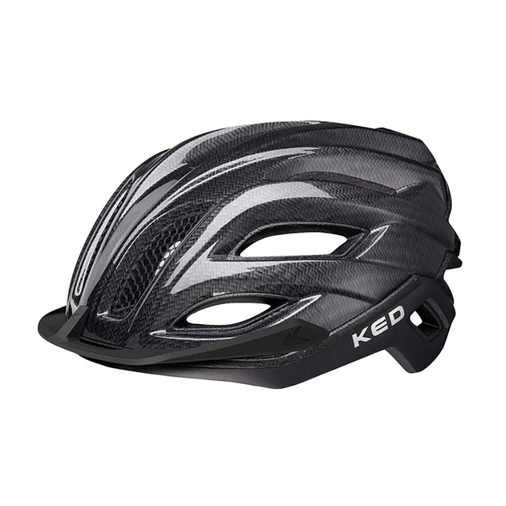Шолом KED Champion Visor L 58-61 см Чорний, фото №1