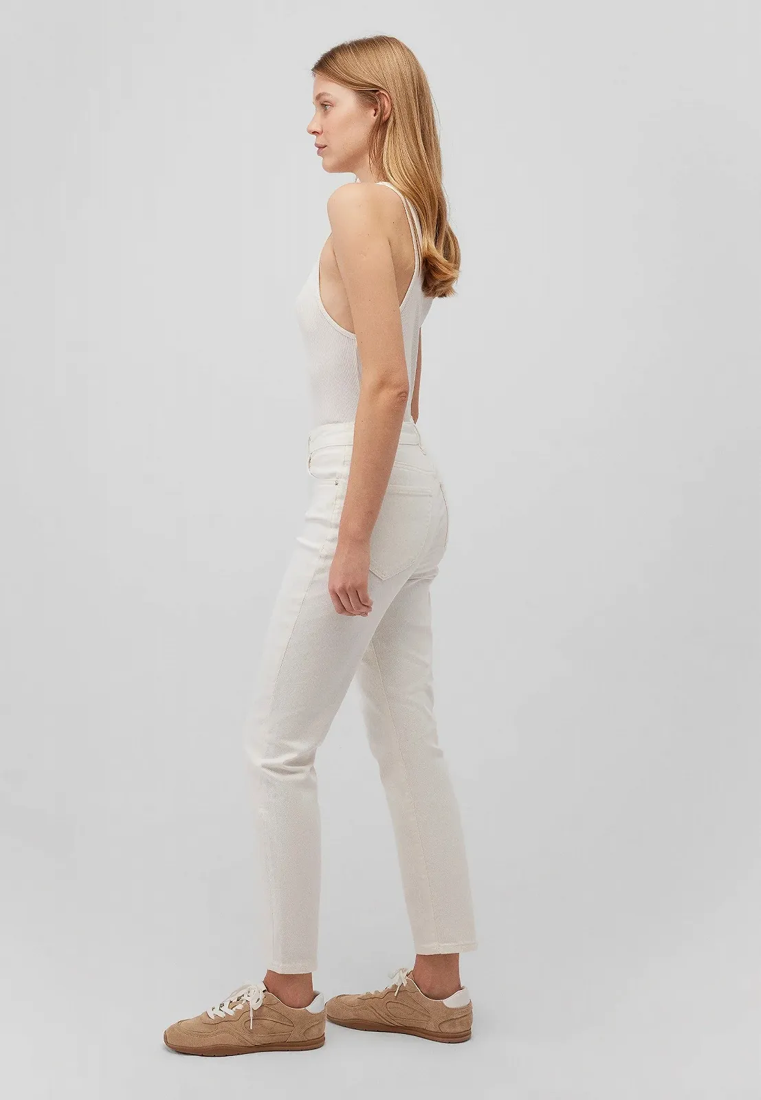 Женские джинсовые штаны MAVI STACY Off White Spring Str - XL, фото №2