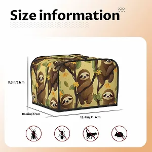 Чехол для тостера на 4 ломтика с двумя карманами цена на synthetic.ua - Фото 1 Чехол для тостера на 4 ломтика с двумя карманами synthetic.ua - Фото 1