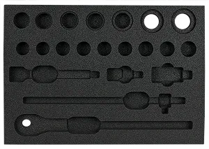 Ложемент из вспененного материала SW-STAHL Z3000-EINLAGE18 пустой для Z3000-18 - Фото 1