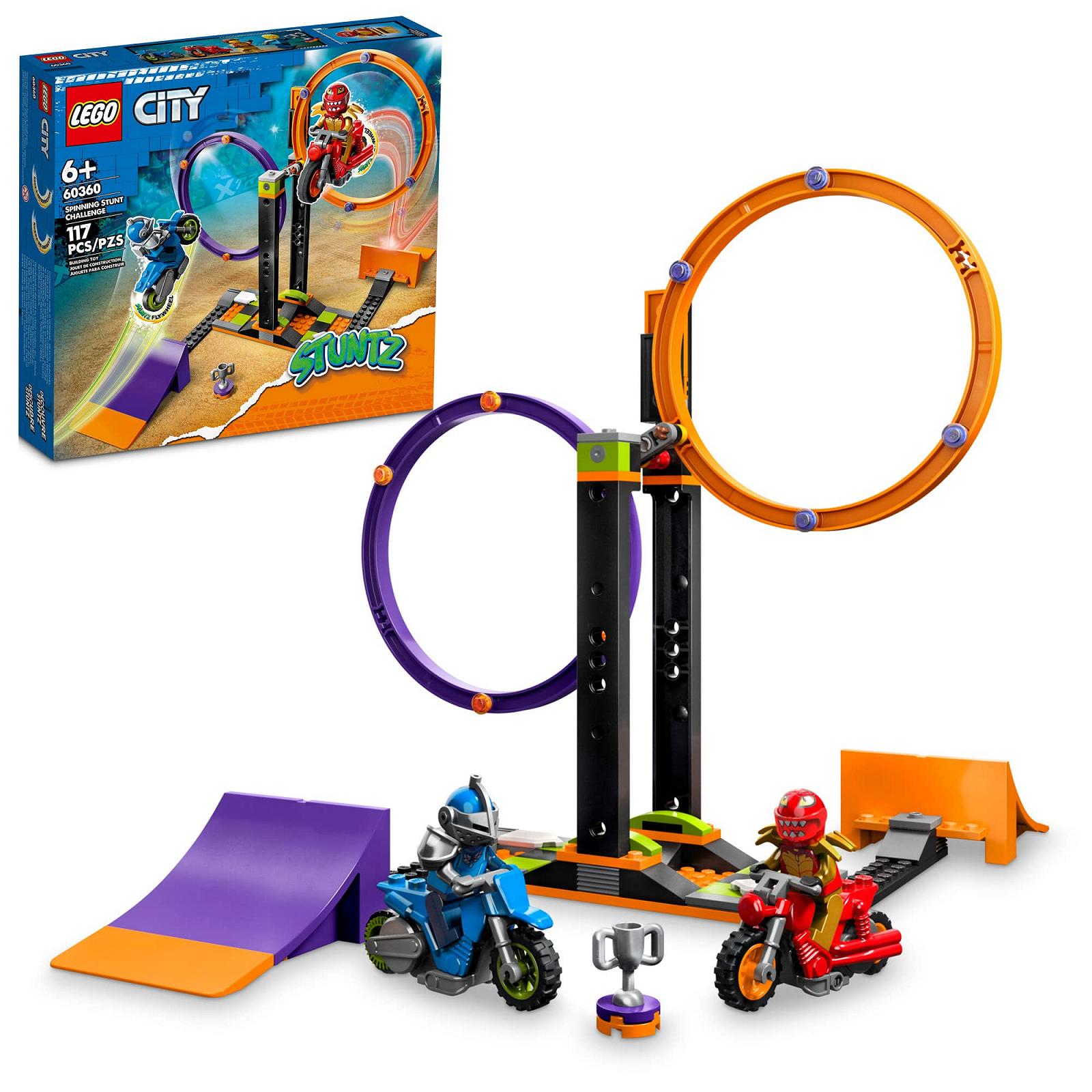 Конструктор LEGO City Stuntz Випробування на обертання 60360, фото №1 Конструктор LEGO City Stuntz Випробування на обертання 60360, фото №1