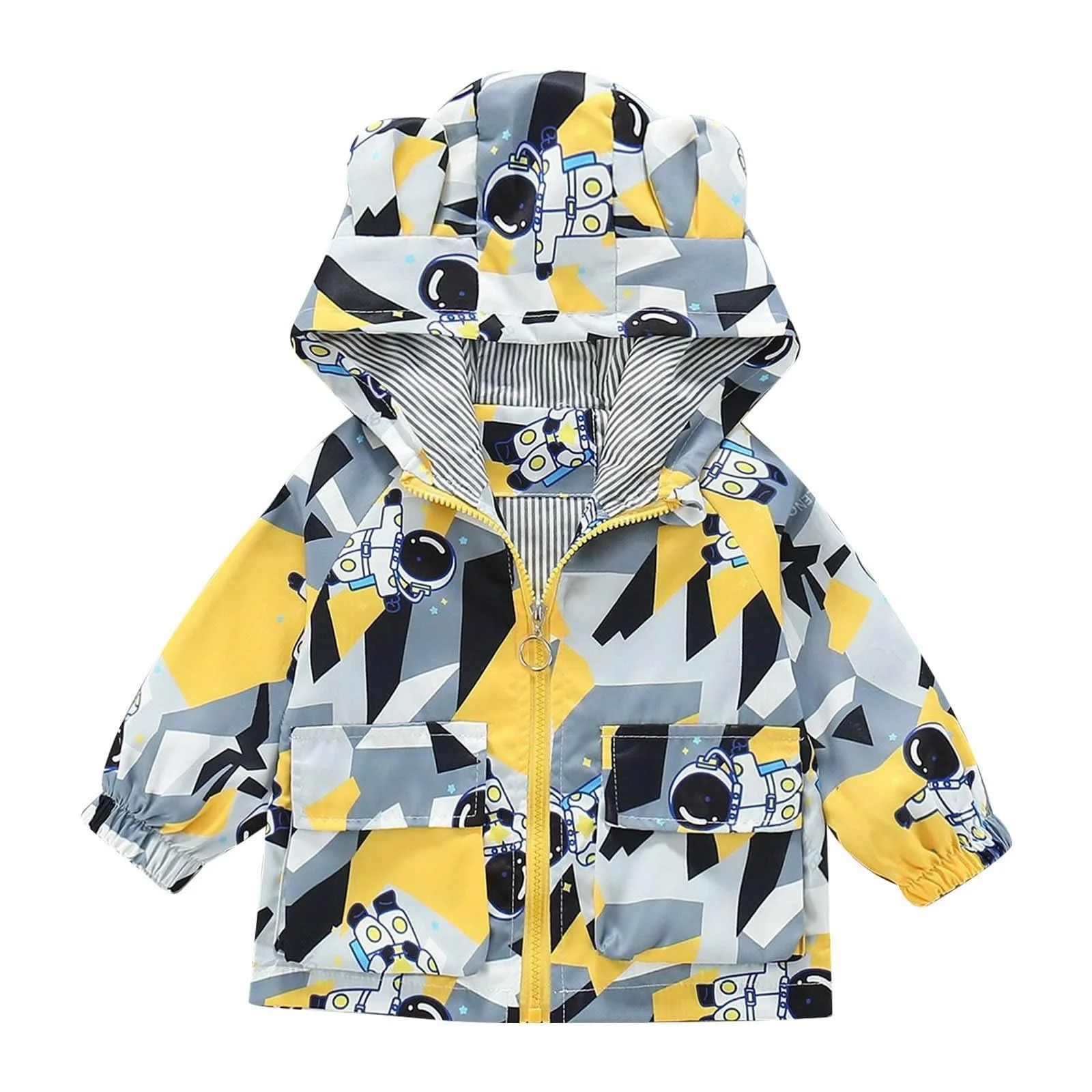 Легкая куртка с капюшоном для мальчиков Mjjsk, ветровка, водонепроницаемая, фото №1 Легкая куртка с капюшоном для мальчиков Mjjsk, ветровка, водонепроницаемая, фото №1