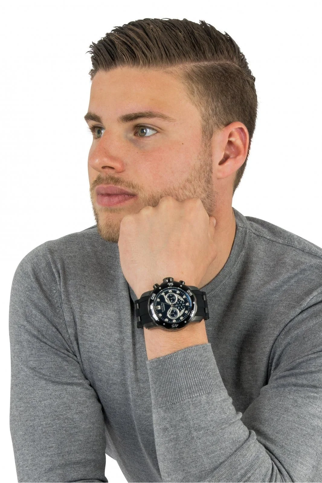 Часы кварцевые мужские Invicta Pro Diver Edelstahl 48 мм, фото №6 Часы кварцевые мужские Invicta Pro Diver Edelstahl 48 мм, фото №6