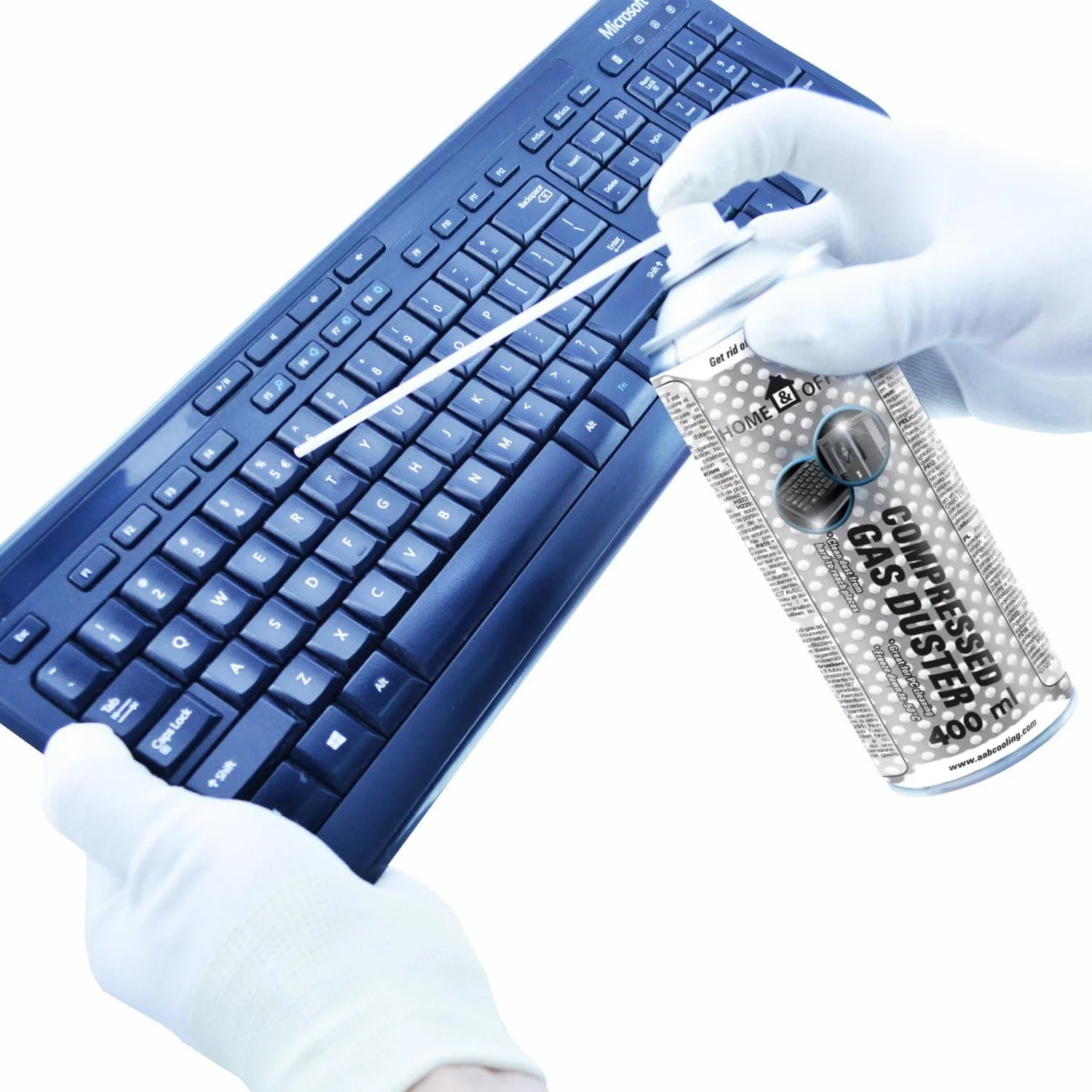Пневматичний очищувач AABCOOLING K2 2 x 400 мл для електроніки та офісу, фото №3