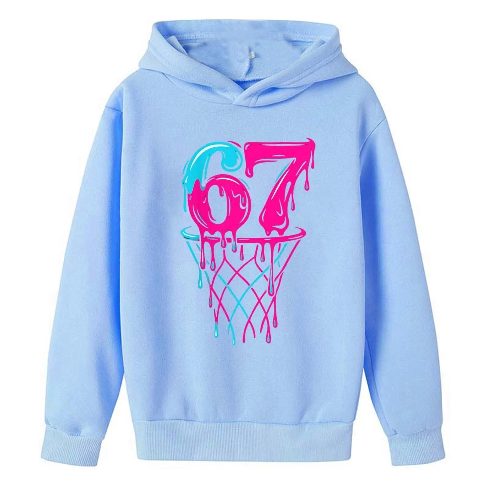 Пуловер для мальчиков с принтом 67, подростковый худи, детский теплый зимний свитшот, размер 164, 176, 134, 158, 152, 140, фото №3