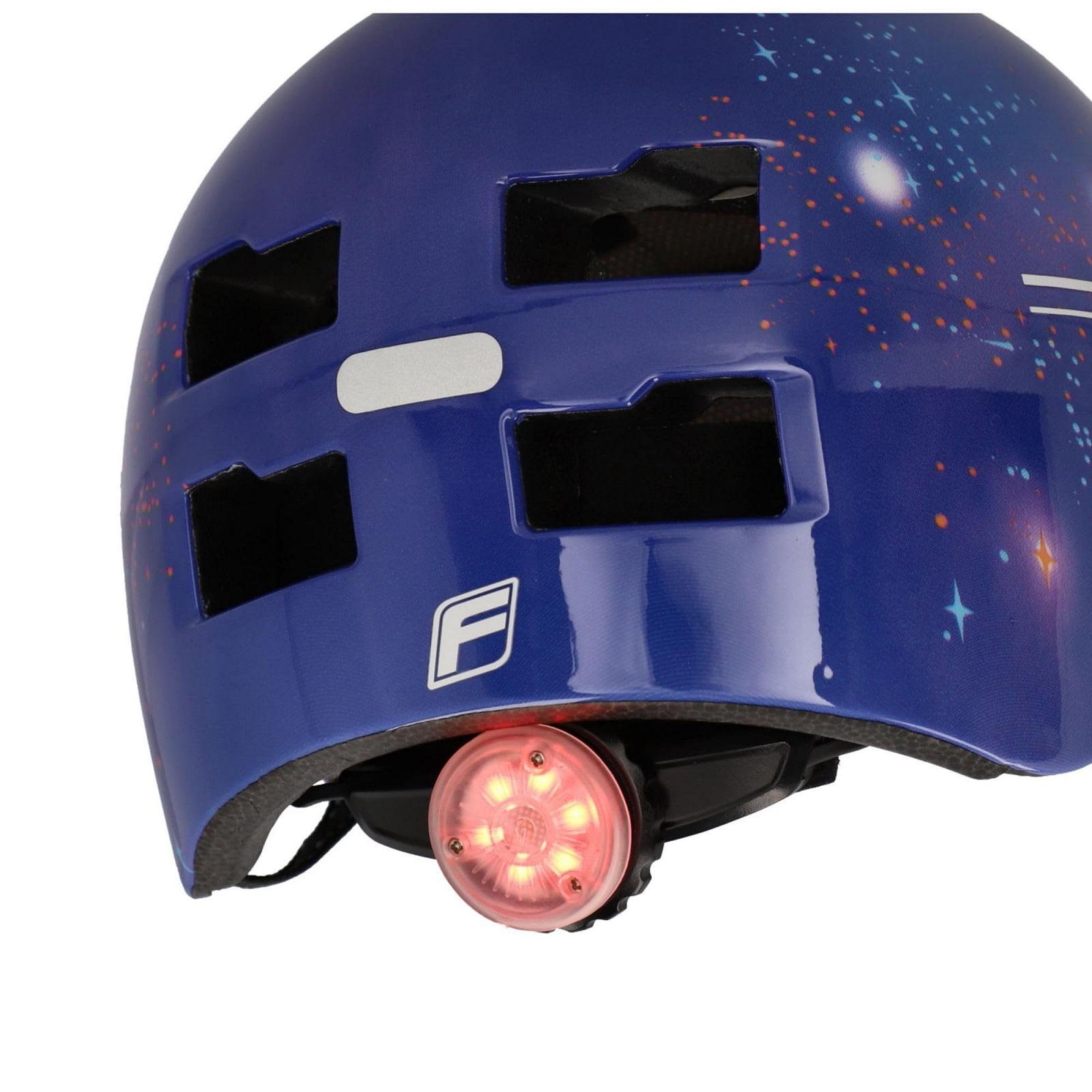 Шлем Велосипедный FISCHER BMX Детский, с интегрированным LED задним фонарем, фото №14