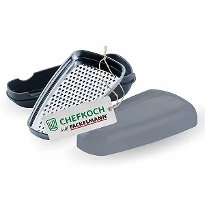 Терка Chefkoch trifft Fackelmann для пармезана с контейнером лезвие из нержавеющей стали - Фото 1