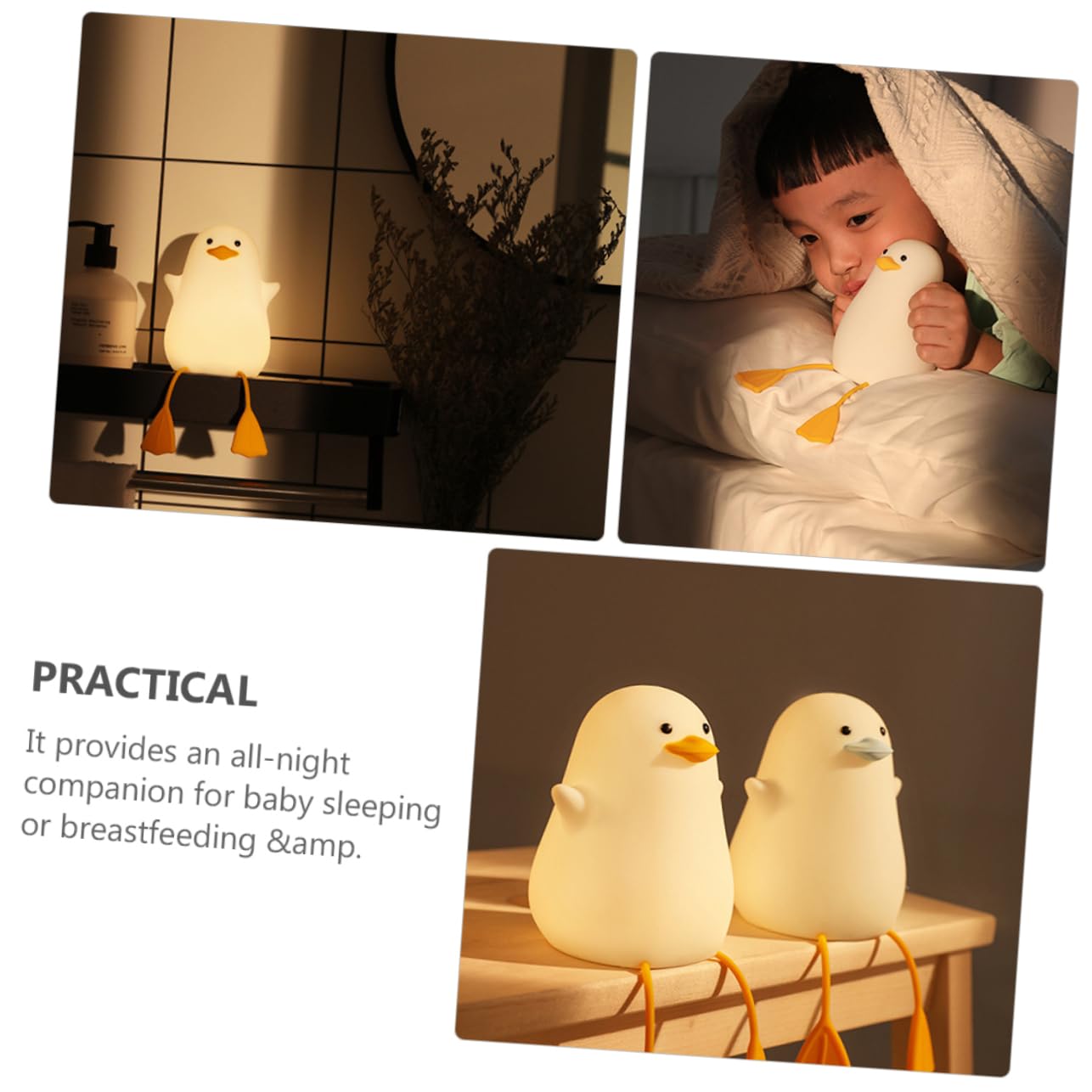 Светильник Homoyoyo LED Ночник Пат Утка, фото №6