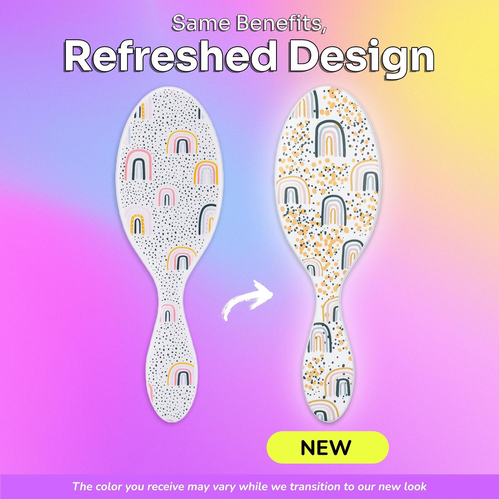Щетка WetBrush Kids Detangler с ультрамягкой щетиной, для всех типов волос, единорог, фото №2