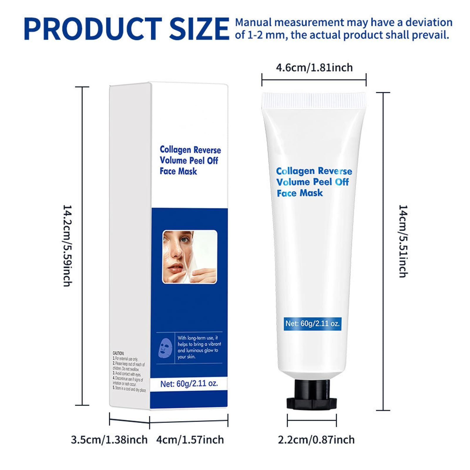 Маска для обличчя зволожуюча Tkekruh 60 г (2 шт.), фото №7