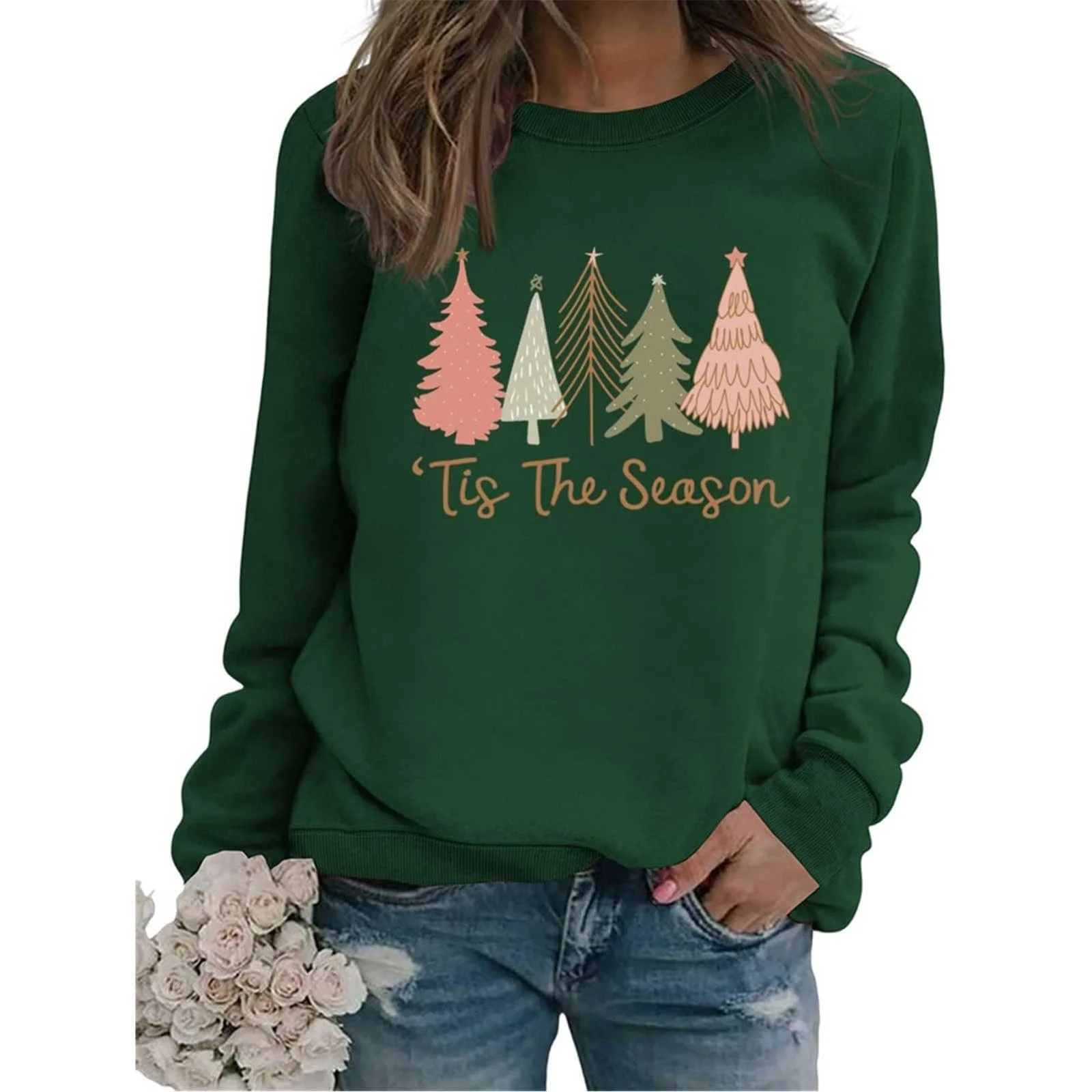 Женский свитшот с принтом Турции ко Дню благодарения, фото №4