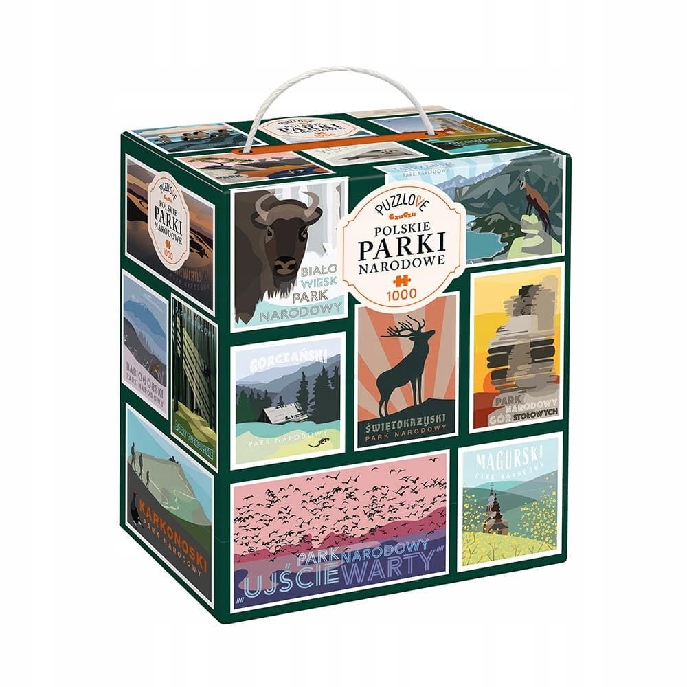 Пазл Puzzlove Sensor Polish National Parks 1000 елементів, фото №1 Пазл Puzzlove Sensor Polish National Parks 1000 елементів, фото №1