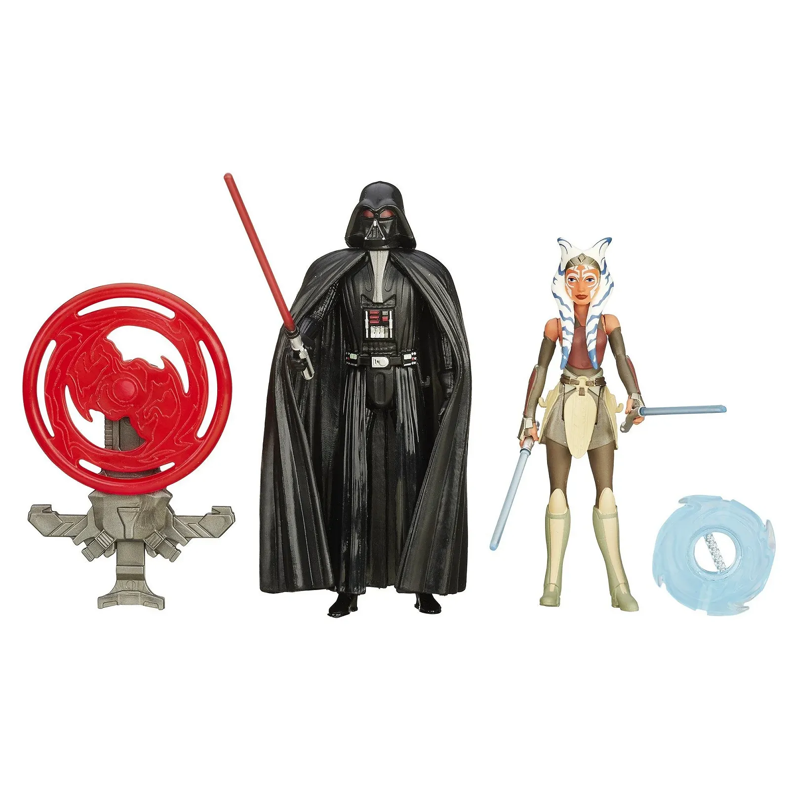Игровые фигурки Star Wars Rebels Space Mission Darth Vader and Ahsoka Tano Набор из 2 шт. 9.5 см, фото №1