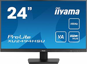 Монитор 23.8" Iiyama Ecran XU2494HSU-B6 Full HD VA 100 Гц - Фото 1