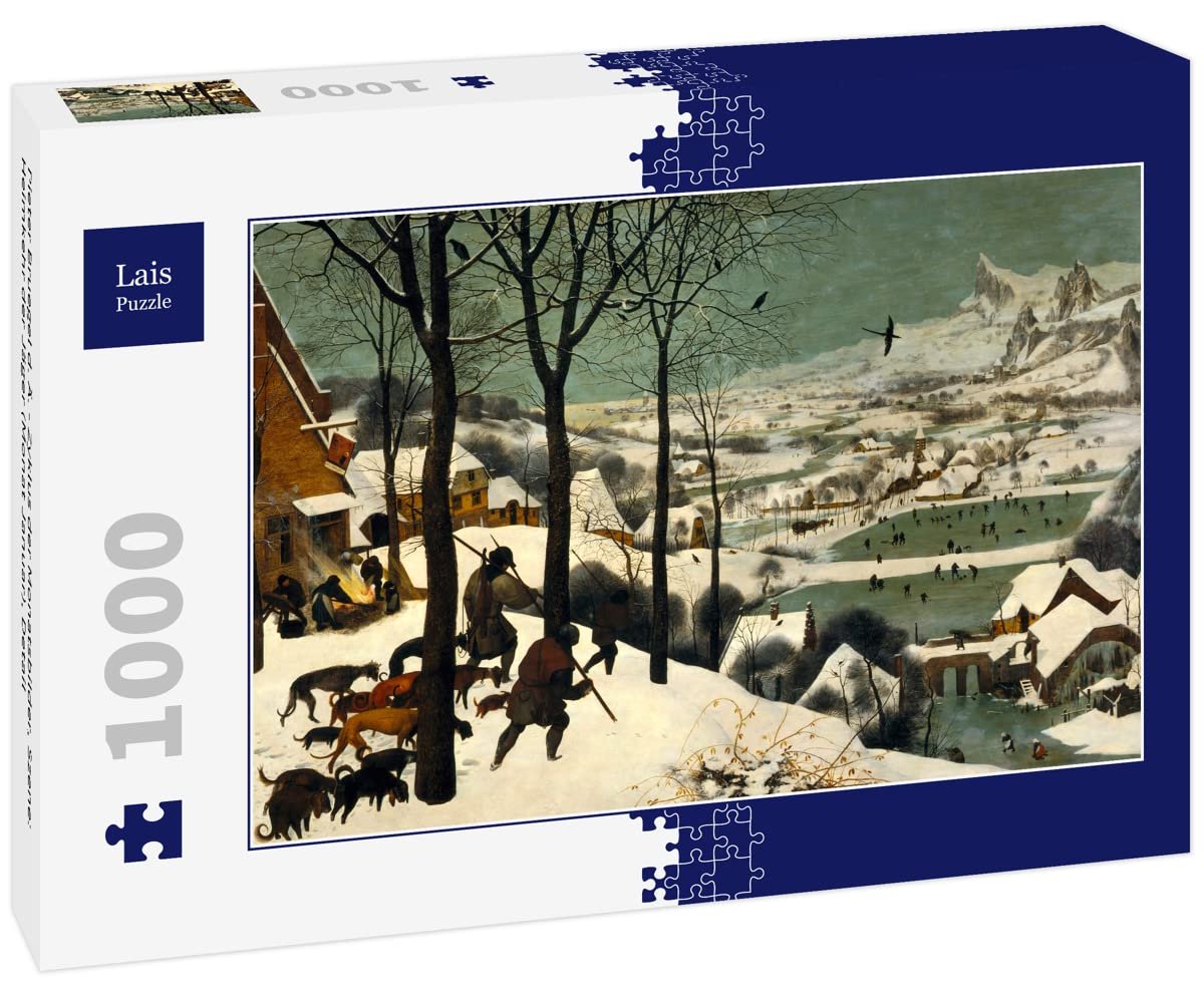 Пазл Lais Puzzle Питер Брейгель Старший Цикл месяцев: Возвращение охотников (январь) 1000 элементов, фото №1