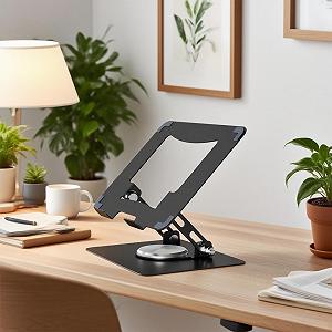 Подставка для ноутбука | Вентилируемая подставка для ноутбуков 35-44 см | Складная подставка для компьютера для дома, учебы, путешествий synthetic.ua - Фото 1