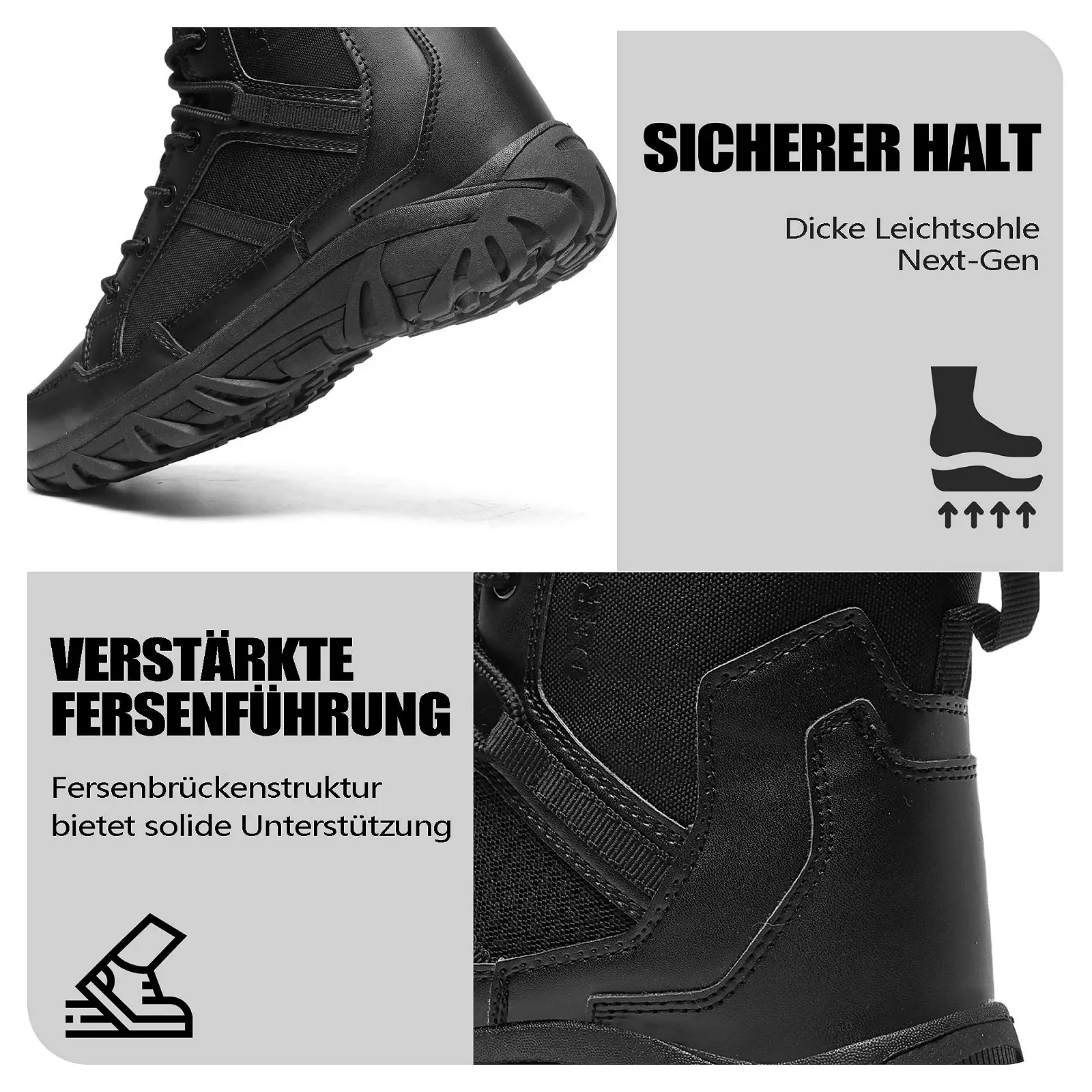 Мужские ботинки на молнии Derlychug, фото №2