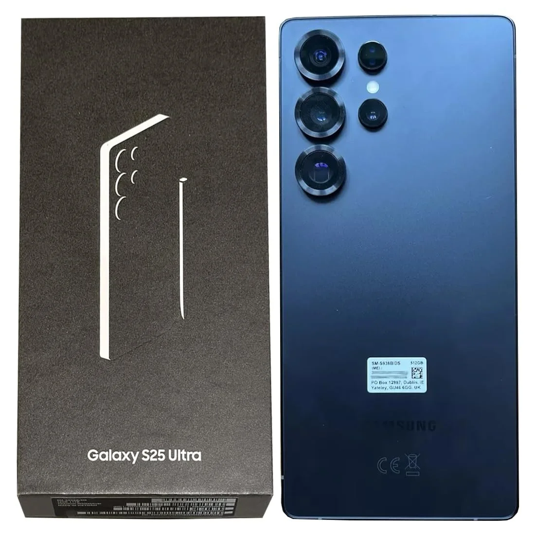 Смартфон Samsung Galaxy S25 Ultra 5G 512GB / 12GB RAM Snapdragon 8 Elite Android 15 Titanium JetBlack, фото №1 Смартфон Samsung Galaxy S25 Ultra 5G 512GB / 12GB RAM Snapdragon 8 Elite Android 15 Titanium JetBlack, фото №1