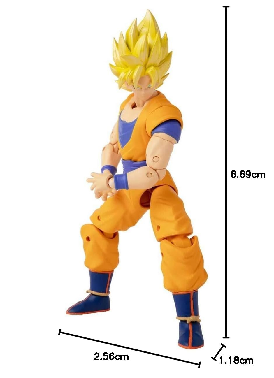 Фигурка Bandai Dragon Ball Super Dragon Star Super Saiyan Goku 17 см, фото №9