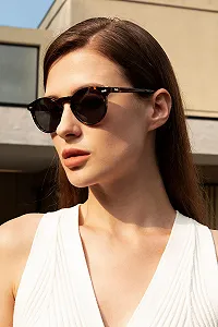 Круглі сонцезахисні окуляри CARFIA для жінок, поляризовані, 100% захист від УФ-випромінювання synthetic.ua - Фото 1