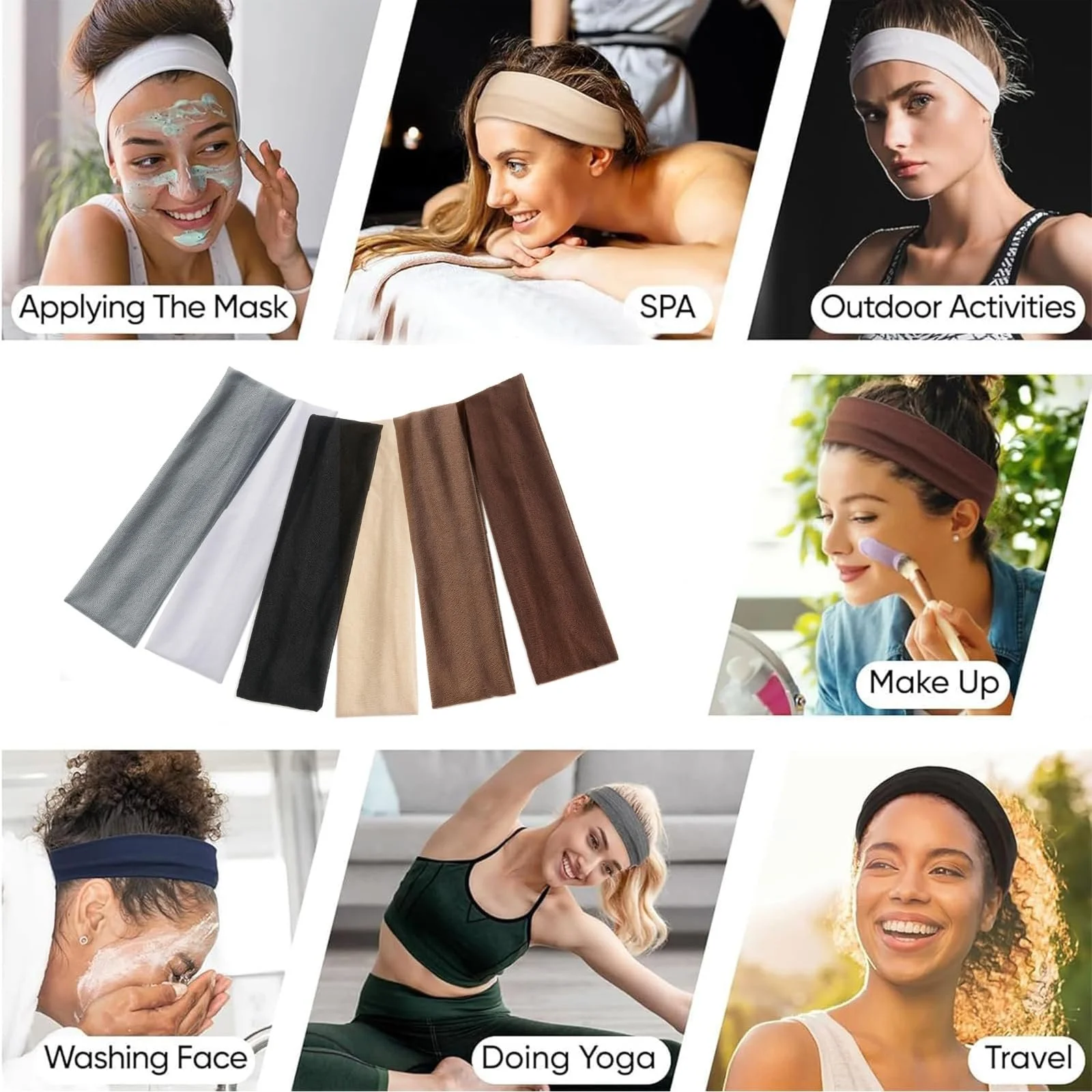 Набір з жіночих пов'язок для волосся, фото №7