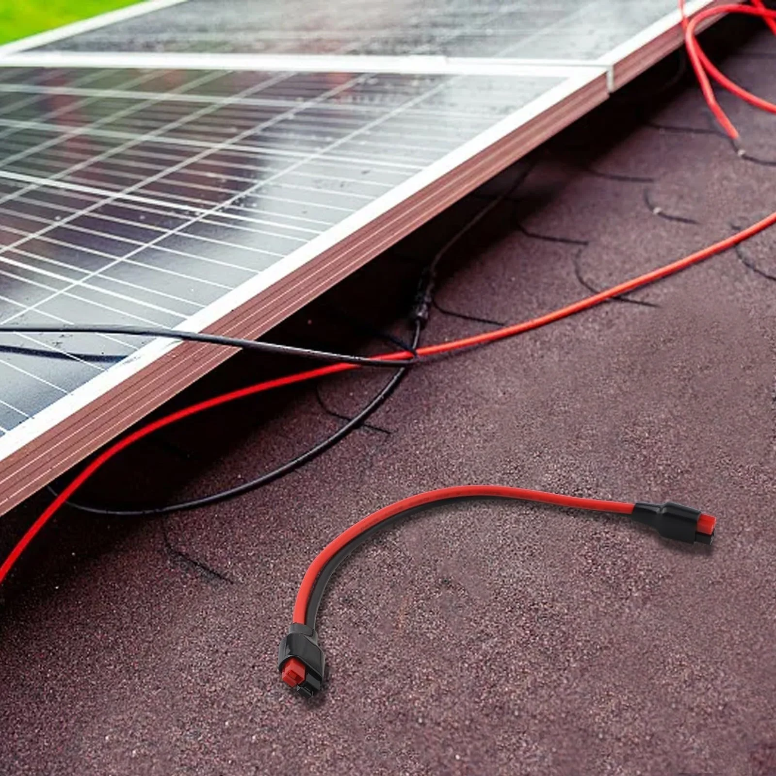 Кабель удлинительный для солнечных батарей 10 AWG 30 см 30 А Для разъема Anderson, фото №9 Кабель удлинительный для солнечных батарей 10 AWG 30 см 30 А Для разъема Anderson, фото №9